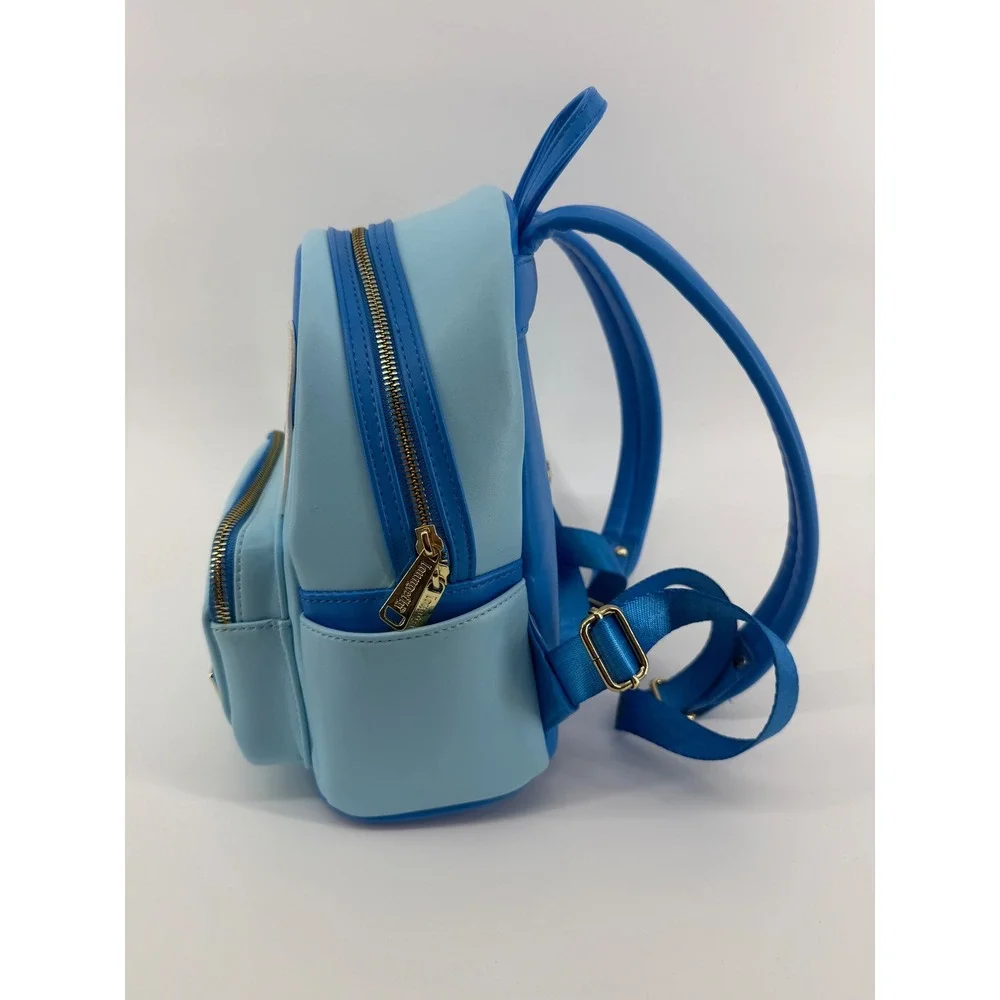 Loungefly Pokemon Piplup Cosplay Mini Backpack Blue‎ Faux Leather